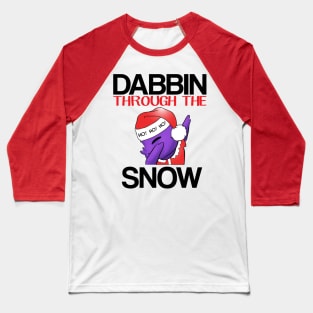 LTO Dabbin Snow Twitch Logo Design Baseball T-Shirt